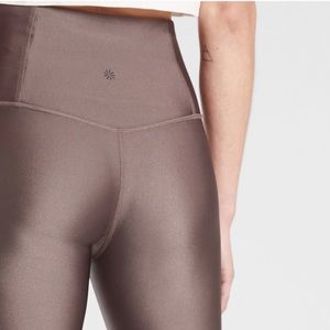 Athleta Elation Shine Tight Coffee House M